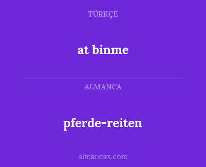 pferde-reiten - at binme