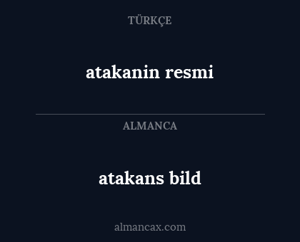 atakans bild - atakanin resmi