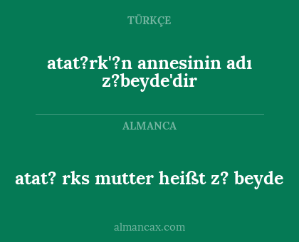 atat? rks mutter heißt z? beyde - atat?rk'?n annesinin adı z?beyde'dir