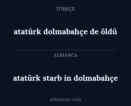 atatürk dolmabahçe de öldü - atatürk starb in dolmabahçe