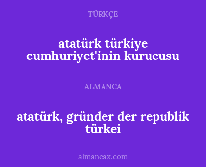 atatürk türkiye cumhuriyet'inin kurucusu - atatürk, gründer der republik türkei