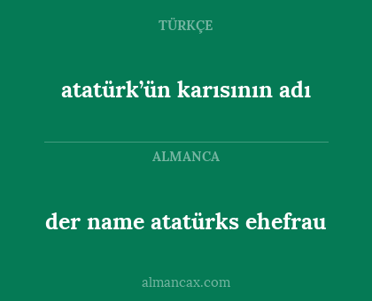 der name atatürks ehefrau - atatürk’ün karısının adı