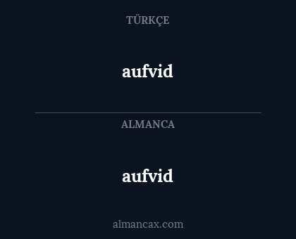 aufvid - aufvid