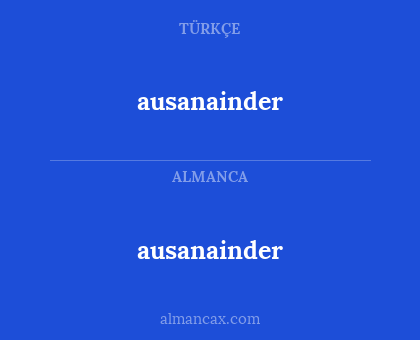 ausanainder - ausanainder