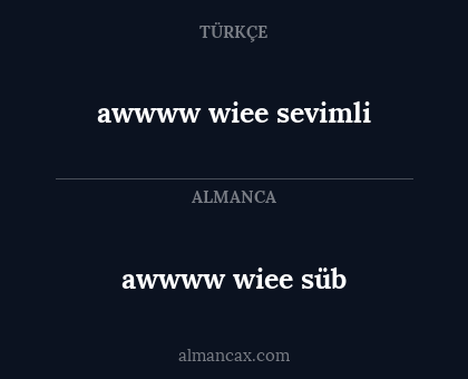 awwww wiee sevimli - awwww wiee süb