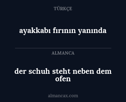 ayakkabı fırının yanında - der schuh steht neben dem ofen