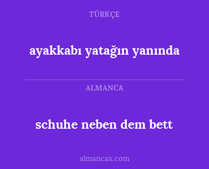 schuhe neben dem bett - ayakkabı yatağın yanında
