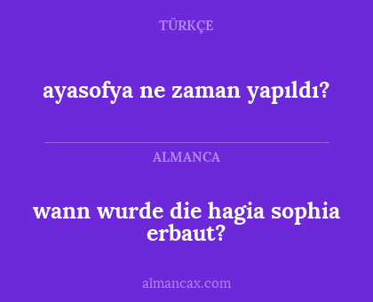 ayasofya ne zaman yapıldı? - wann wurde die hagia sophia erbaut?