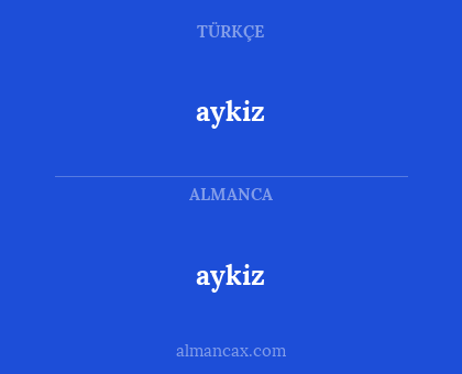 aykiz - aykiz