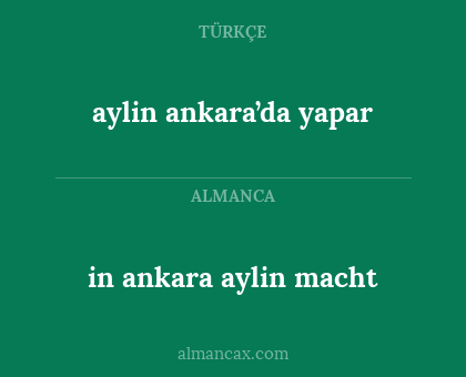 in ankara aylin macht - aylin ankara’da yapar