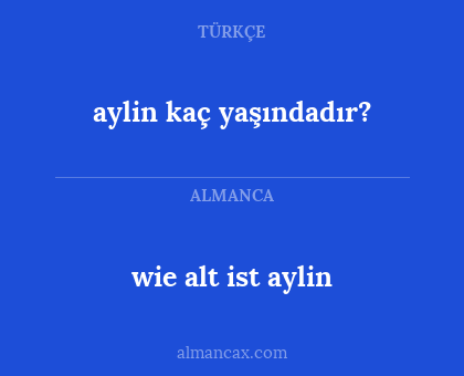 aylin kaç yaşındadır? - wie alt ist aylin