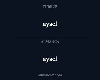 aysel - aysel