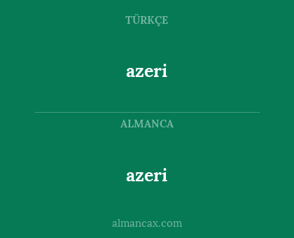 azeri - azeri