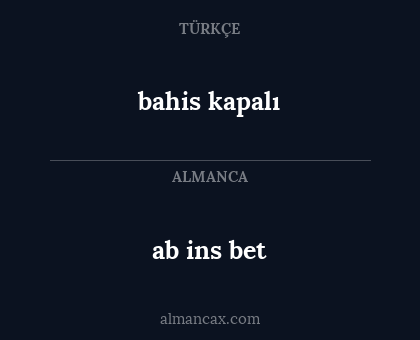 ab ins bet - bahis kapalı