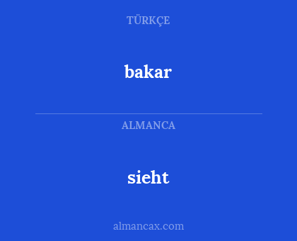 sieht - bakar