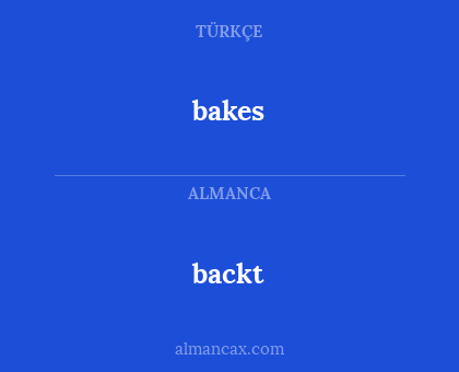 backt - bakes