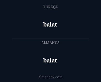 balat - balat