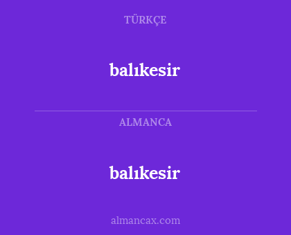 balıkesir - balıkesir
