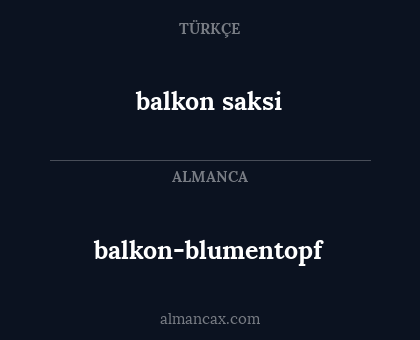 balkon saksi - balkon-blumentopf