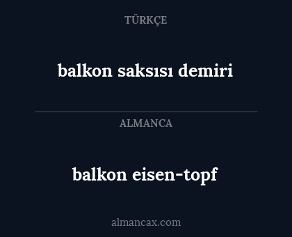 balkon eisen-topf - balkon saksısı demiri