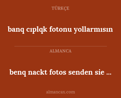 benq nackt fotos senden sie ... - banq cıplqk fotonu yollarmısın