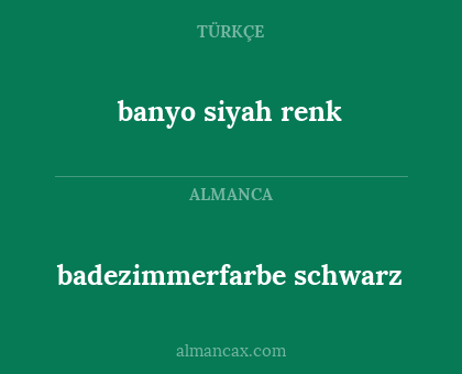 badezimmerfarbe schwarz - banyo siyah renk