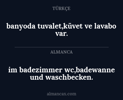 im badezimmer wc,badewanne und waschbecken. - banyoda tuvalet,küvet ve lavabo var.
