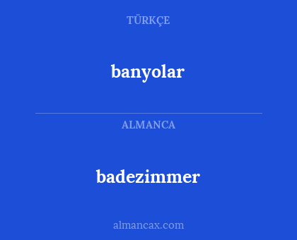 badezimmer - banyolar