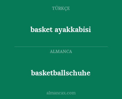 basketballschuhe - basket ayakkabisi