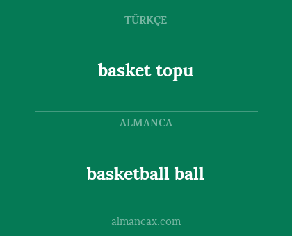 basket topu - basketball ball