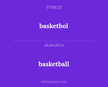 basketball - basketbol