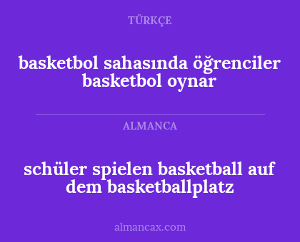 basketbol sahasında öğrenciler basketbol oynar - schüler spielen basketball auf dem basketballplatz