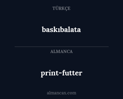 print-futter - baskıbalata