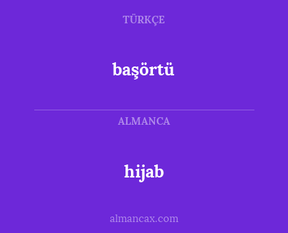 başörtü - hijab
