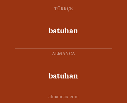 batuhan - batuhan