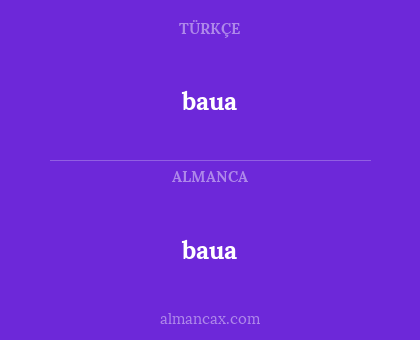 baua - baua
