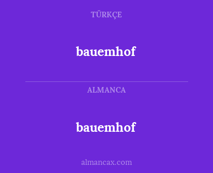 bauemhof - bauemhof