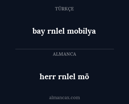 herr rnlel mö - bay rnlel mobilya