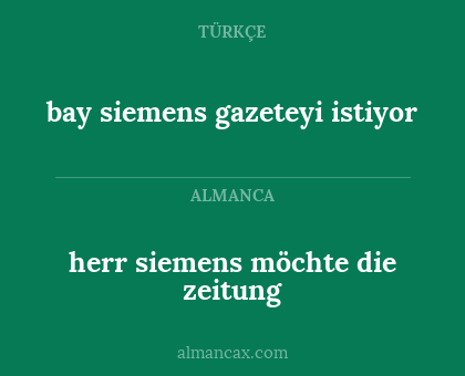 bay siemens gazeteyi istiyor - herr siemens möchte die zeitung