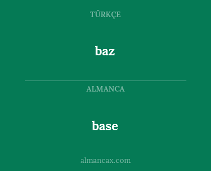 base - baz