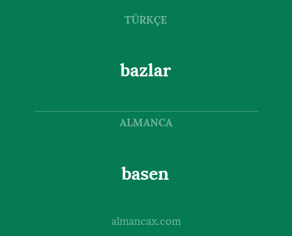 bazlar - basen