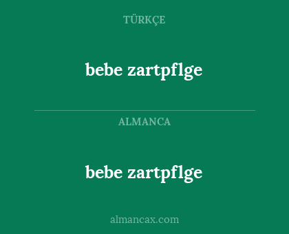 bebe zartpflge - bebe zartpflge