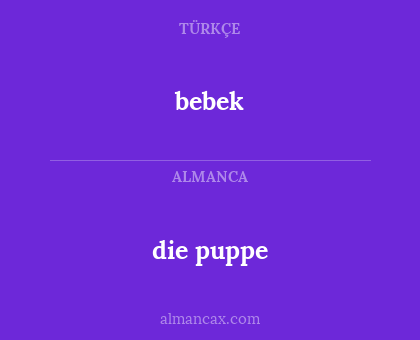 die puppe - bebek