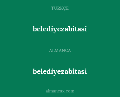 belediyezabitasi - belediyezabitasi