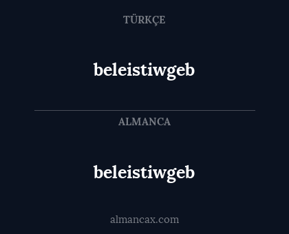 beleistiwgeb - beleistiwgeb