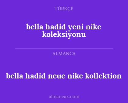 bella hadid yeni nike koleksiyonu - bella hadid neue nike kollektion