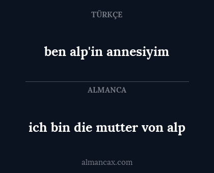 ben alp'in annesiyim - ich bin die mutter von alp