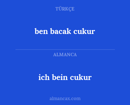 ich bein cukur - ben bacak cukur