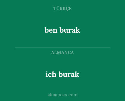 ben burak - ich burak