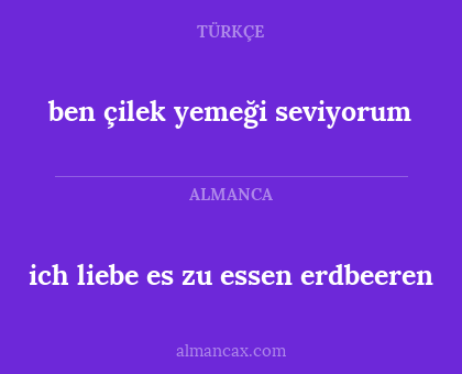 ben çilek yemeği seviyorum - ich liebe es zu essen erdbeeren